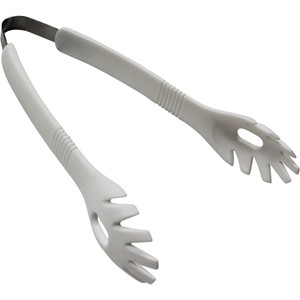 Connoisseur Salad Tong 23cm White, Each