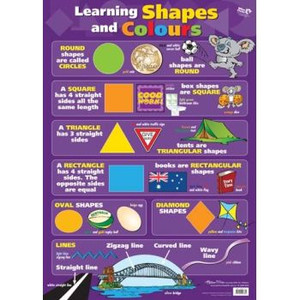 LEARNING SHAPES & COLOURS *** While Stocks Last ***