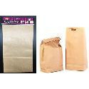 BROWN RETRO KRAFT JUMBO BUTCHERS PAPER BAG 38cm x 24cm x 12cm Ctn96 (24 x Pk4)