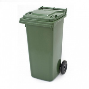 DARK GREEN 240LTR BIN