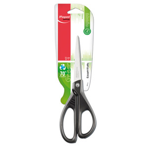 MAPED ESSENTIALS SCISSORS 21CM GREEN