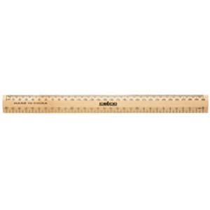 CELCO/RULEX METRIC WOODEN RULER 300mm