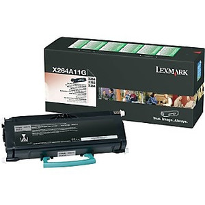 LEXMARK X264A11G ORIGINAL PREBATE BLACK TONER 3.5K Suits X264/363/364