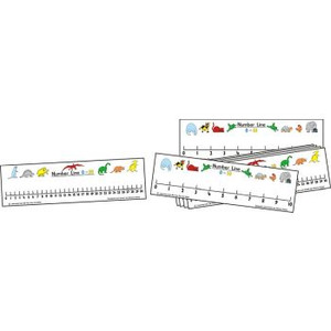 STUDENT NUMBER LINES PK OF 15 0-30 STUDENT 100x500mm  *** While Stocks Last ***