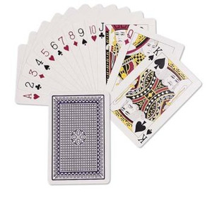 PLAYING CARDS PLASTIC BOXED