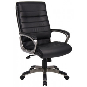 YS333 CAPRI OFFICE CHAIR Black PU