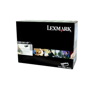 LEXMARK X651H11P ORIGINAL PREBATE BLACK TONER CART 25K Suits X652/654/656/658