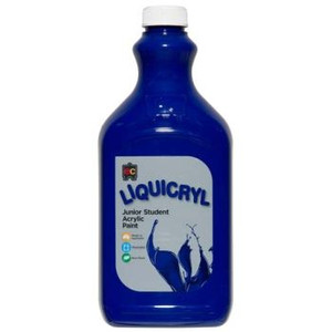 LIQUICRYL JUNIOR STUDENT ACRYLIC 2L WARM BLUE