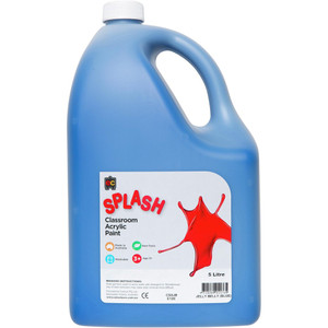 EC CLASSROOM SPLASH PAINT 5 Litre Jelly Belly (Blue)