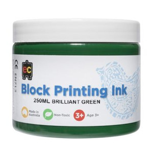 BLOCK PRINTING 250ML BR.GREEN