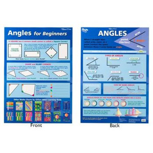 ANGLES FOR BEGINNERS/ANGLES DOUBLE SIDED CHART *** While Stocks Last ***