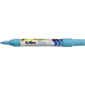 ARTLINE GLASS BOARD MARKER 4mm Blue, Bx12 *** While Stocks Last ***