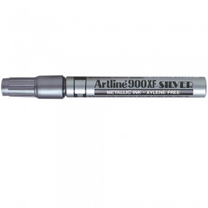 ARTLINE 900XF METALLIC MARKERS Silver, Bx12