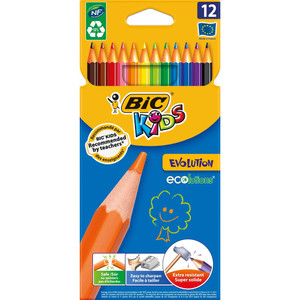 BIC EVOLUTION COLOUR PENCIL Kids 93, Bx12