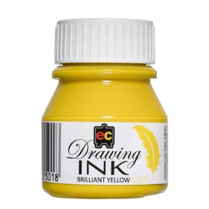 DRAWING INK 30ML BRILLIANT YELLOW