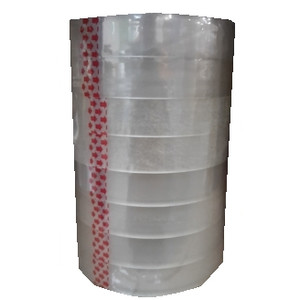 GUSSPAK LARGE CORE CELLO TAPE CARTON OF 192 ROLLS 18mm x 66mtr
