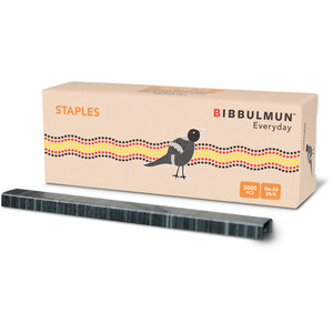 BIBBULMUN STAPLES 26/6 Pack of 5000