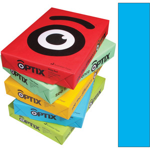 OPTIX COLOURED COPY PAPER A4 80GSM Zuli Blue