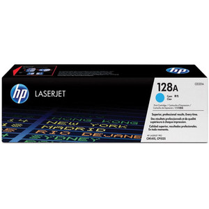 HP 128A CYAN ORIGINAL LASERJET TONER CARTRIDGE 1.3K (CE321A) Suits LaserJet CP1525/CM1415