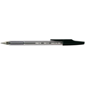 PILOT BPS PEN MED BLACK 623201