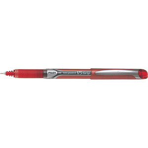 PILOT V5 HI-TECPOINT GRIP PEN Extra Fine Red