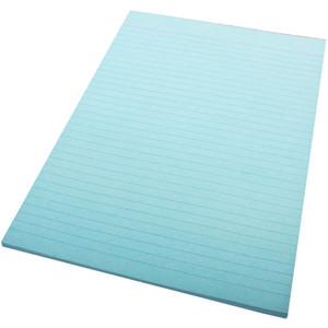 Quill Bond Pad Ruled 70gsm A4 70 Leaf - Blue (01013)