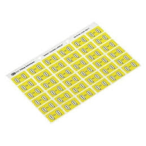 AVERY ALPHABETICAL 'Q' SIDE TAB COLOUR CODING LABELS 25 x 38 mm, 180/Pack