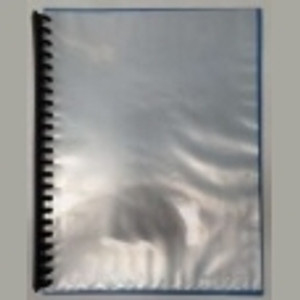 RAZORLINE REFILLABLE DISPLAY BOOKS Clear Front Blue Back A4 20 Pocket