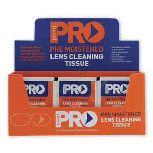 LENS CLEAN WIPES BX100 (Pre-Moist,Non Scratch,Anti-Fog)