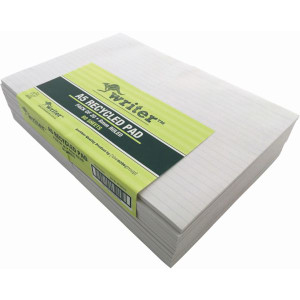 A5 80 SHEET RECYCLED PAD RULED