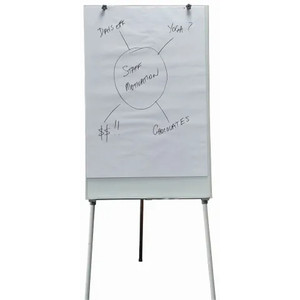880X625MM 40 SHEET 55GSM BOND PRESENTATION FLIPCHART PAD 3 HOLES (Stand not included)