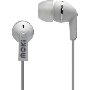 Moki Dots Noise Isolation ACC HPDOTW Earbuds White