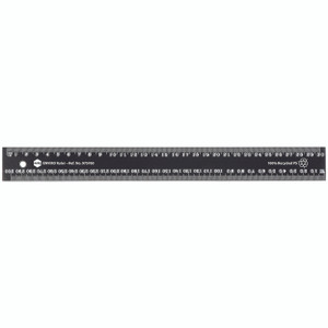 MARBIG ENVIRO RECYCLED RULER 30cm Black 975760