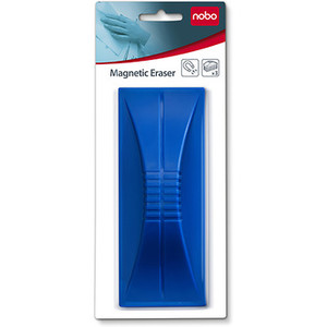 NOBO WHITEBOARD ERASER MAGNETIC BLUE