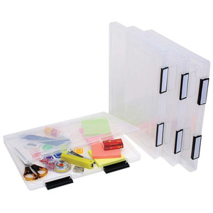 MARBIG PLASTIC CARRY CASE A4 Clear