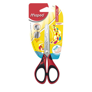 MAPED 8464410 SCISSOR Essentials Soft 13cm 8464410