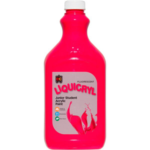 EC LIQUICRYL FLUORESCENT PAINT 2 Litre Pink