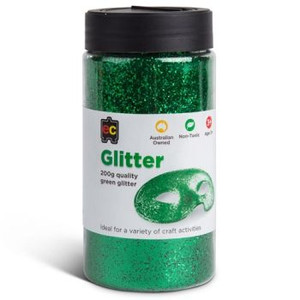 GLITTER JAR 200G - GREEN