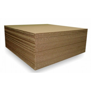 CORRUGATED SHEETS - CARDBOARD PALLET TOPS FOR PROTECTION 1165 X 1165mm 5B Board Pack of 500