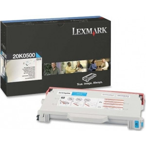 LEXMARK 20K0500 ORIGINAL CYAN TONER CARTRIDGE 3K Suits C510