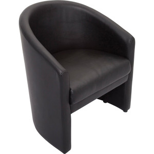 SPACE TUB CHAIR Single Seater Black PU