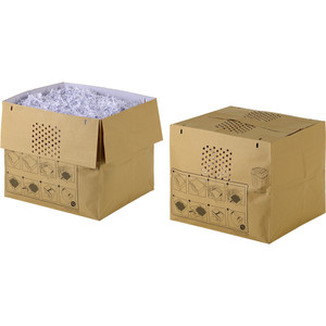 REXEL AUTO+ 500 SHREDDING BAGS Recyclable,Paper,Expandable Pk50 ** ETA 4/12/2026 **