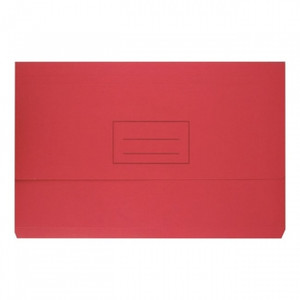 Bantex Document Wallet Manilla 230gsm Foolscap - Red (3441-09)