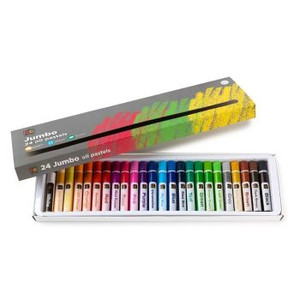 JUMBO OIL PASTELS PK OF 24