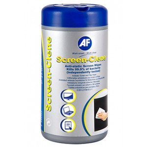 AF SCREEN-CLENE TUB 100 Wipes