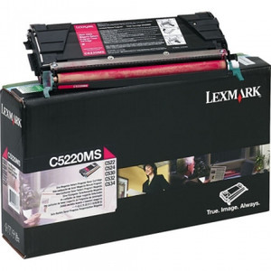 LEXMARK C5220MS ORIGINAL PREBATE MAGENTA TONER CART 3K Suits C522N/524N/532N/C534DN