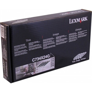 LEXMARK C734X24G ORIGINAL PHOTOCONDUCTOR UNIT - MULTI-PACK Suits C734/C736