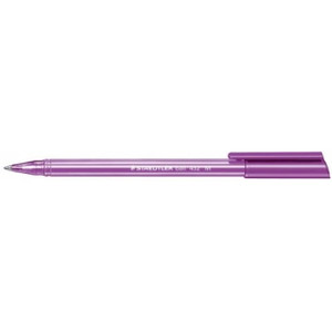 STAEDTLER 432 STICK BALLPOINT PEN Ice Colour Barrel Purple