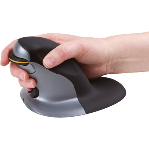 FELLOWES PENGUIN MOUSE Ambidextrous Vertical Wireless Medium **