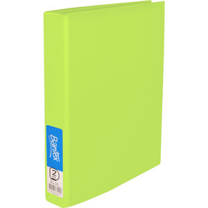 A4 25MM 2D BINDER -  LIME 27312-65 100851454